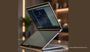Zenbook Duo UX482, ASUS Zenbook Duo UX482 रिव्यू, Zenbook Duo दो स्क्रीन, ScreenPad Plus लैपटॉप, बेस्ट डुअल स्क्रीन लैपटॉप, Zenbook Duo UX482 english, ASUS Zenbook Duo बैटरी, ASUS Zenbook Duo UX482 दो स्क्रीन ओपन व्यू, Zenbook Duo UX482 ScreenPad Plus सेकंडरी डिस्प्ले क्लोजअप, ASUS Zenbook Duo UX482 मल्टीटास्किंग यूज करते हुए, Zenbook Duo UX482 स्लिम डिजाइन साइड व्यू, ASUS Zenbook Duo UX482 कीबोर्ड और टच स्क्रीन,