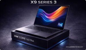 Intel Core Ultra X9 Series 3, Panther Lake processors, Core Ultra X9 388H specs, Intel Arc B390 GPU, Best AI laptop processors 2026, Core Ultra Series 3 performance, Intel Panther Lake review, Intel Core Ultra X9 388H Panther Lake Bright OLED laptop demo, Intel Core Ultra X9 Series 3 architecture and core config closeup, Panther Lake gaming performance test screenshots, Creator using Intel Core Ultra X9 388H laptop, ASUS Zenbook Duo Panther Lake Dual OLED screen view,