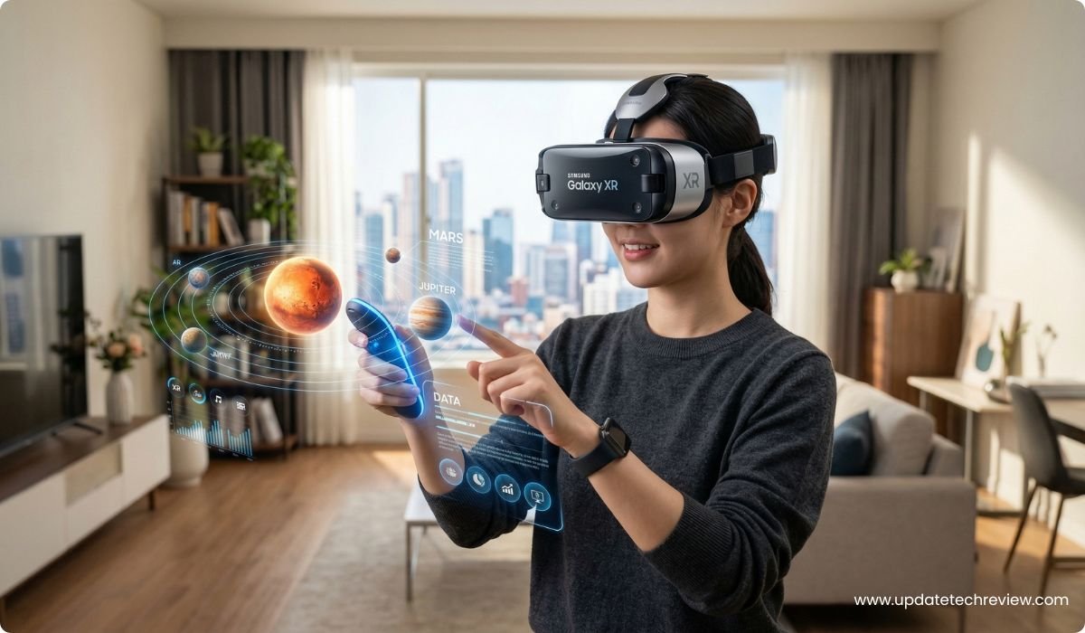 Samsung Galaxy XR Review , Samsung Galaxy XR price in India, Samsung Galaxy XR specs, Samsung Galaxy XR review 2026, Android XR Galaxy XR, Samsung XR headset release, Galaxy XR vs Apple Vision Pro, Samsung Galaxy XR battery life, Samsung XR glasses 2026, Samsung Galaxy XR buy online,