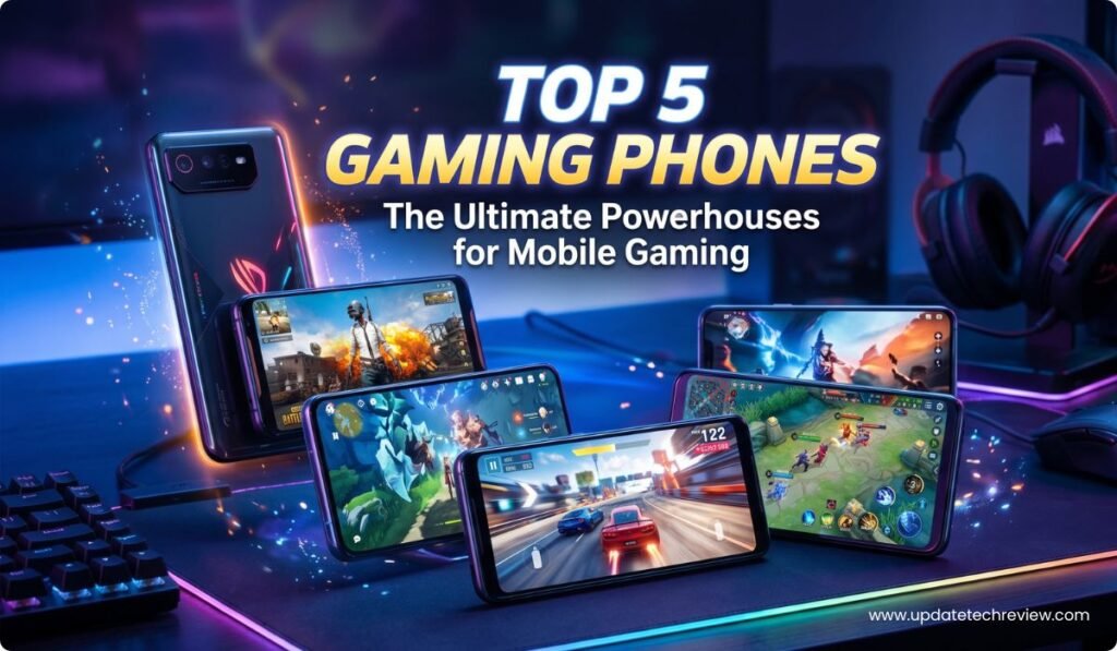 top 5 gaming phones 2026, best gaming phones in India, ASUS ROG Phone 9 Pro review, RedMagic 11 Pro gaming performance, iQOO 15 battery life gaming, Samsung Galaxy S26 Ultra for gaming, OnePlus 15 gaming features, best phone for BGMI 2026, gaming phones with shoulder triggers, top gaming smartphones under 50000,