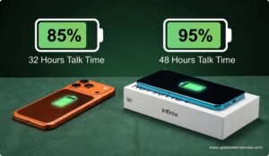 Infinix Hot 70 Pro vs iPhone 17 Pro,