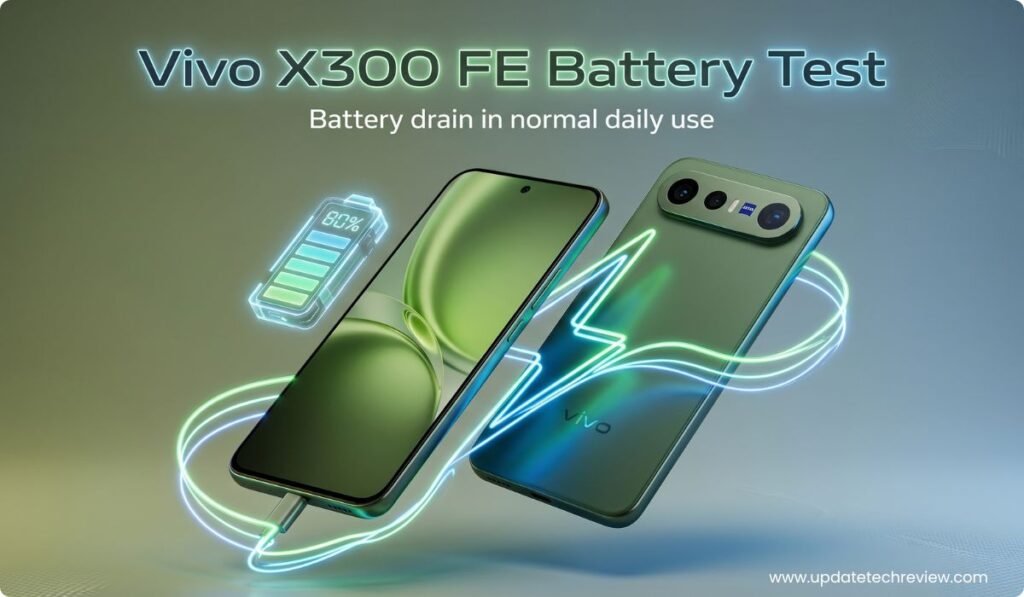 Vivo X300 FE battery test,