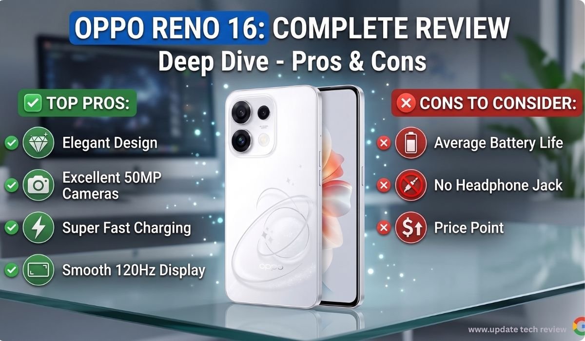 Oppo Reno 16 Pros and Cons, oppo reno 16 pros cons, oppo reno 16 review, oppo reno 16 camera test, oppo reno 16 battery life, oppo reno 16 price in india, oppo reno 16 vs reno 15, oppo reno 16 gaming performance, oppo reno 16 specifications, oppo reno 16 worth buying, oppo reno 16 problems,