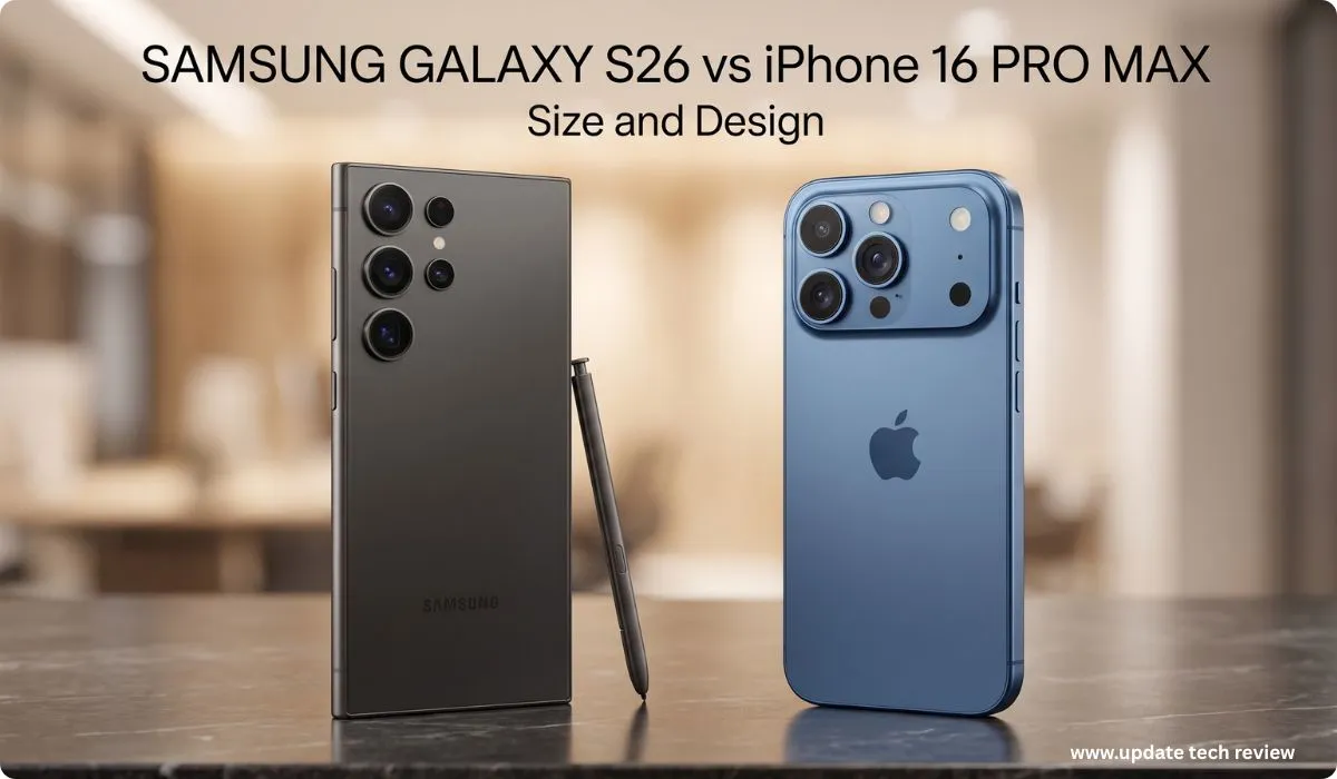 Samsung Galaxy S26 vs iPhone 16 Pro Max, Galaxy S26 specs, iPhone 16 Pro Max camera, Samsung S26 price India, Galaxy S26 vs iPhone comparison, S26 battery life, iPhone 16 Pro Max review, Samsung S26 release date, Galaxy S26 pros cons, best flagship phone 2026.